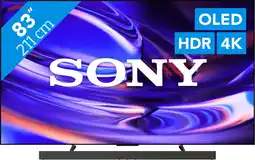 Coolblue Sony Bravia 83 OLED (2026) + Sony Bravia Theatre Bar 9 aanbieding