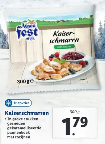 Lidl Kaiserschmarren aanbieding