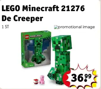 Kruidvat LEGO Minecraft 21276 De Creeper aanbieding