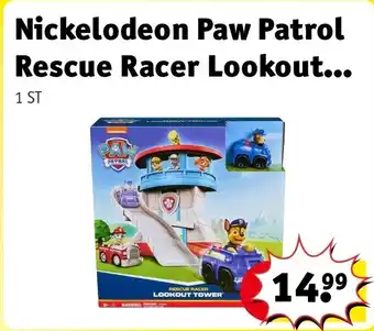 Kruidvat Nickelodeon paw patrol rescue racer lookout aanbieding