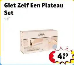 Kruidvat Giet Zelf Een Plateau Set aanbieding