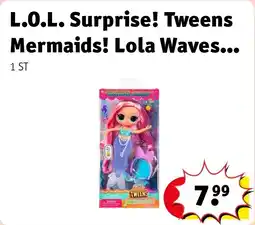 Kruidvat L.O.L. Surprise! Tweens Mermaids! Lola Waves aanbieding