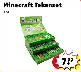 Kruidvat Minecraft Kleurkoffer aanbieding