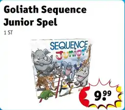 Kruidvat Goliath Sequence Junior Spel aanbieding
