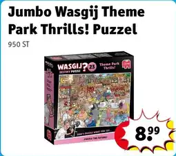 Kruidvat Jumbo Wasgij Theme Park Thrills! Puzzel aanbieding