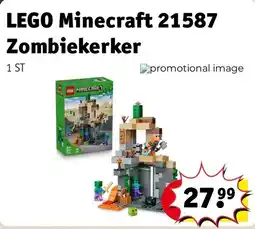 Kruidvat LEGO Minecraft 21587 Zombiekerker aanbieding