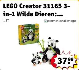 Kruidvat LEGO Creator 31165 3-in-1 Wilde Dieren aanbieding