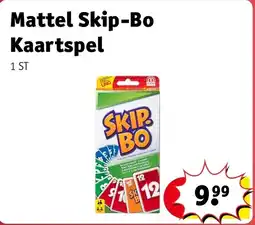 Kruidvat Mattel Skip-Bo Kaartspel aanbieding