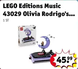 Kruidvat LEGO Editions Music 43029 Olivia Rodrigo's aanbieding