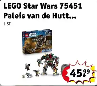 Kruidvat LEGO Star Wars 75451 Paleis van de Hutt aanbieding