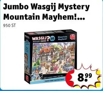 Kruidvat Jumbo Wasgij Mystery Mountain Mayhem! aanbieding