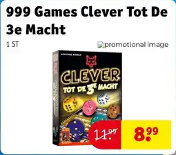 Kruidvat 999 Games Clever Tot De 3e Macht aanbieding