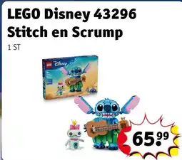 Kruidvat LEGO Disney 43296 Stitch en Scrump aanbieding