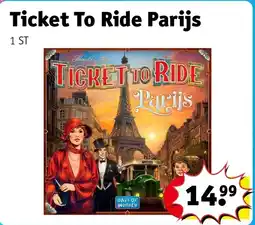 Kruidvat Ticket To Ride Parijs aanbieding