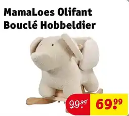 Kruidvat MamaLoes Olifant Bouclé Hobbeldier aanbieding