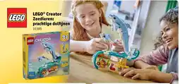 Kruidvat LEGO Creator Zeedieren: prachtige dolfijnen aanbieding