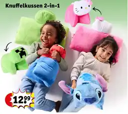 Kruidvat Knuffelkussen 2-in-1 aanbieding