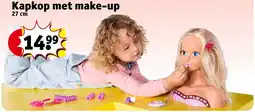 Kruidvat Kapkop met make-up aanbieding
