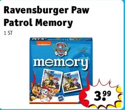 Kruidvat Ravensburger Paw Patrol Memory aanbieding
