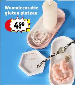 Kruidvat Woondecoratie gieten plateau aanbieding