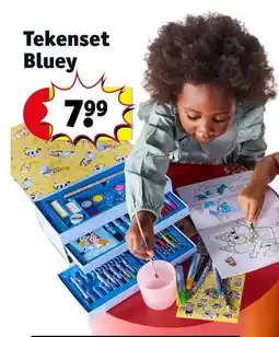 Kruidvat Tekenset Bluey aanbieding