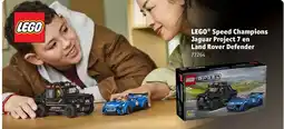 Kruidvat LEGO Speed Champions Jaguar Project 7 en Land Rover Defender aanbieding