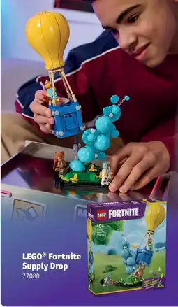 Kruidvat LEGO Fortnite Supply Drop aanbieding