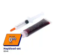 Action Nepbloed-set aanbieding