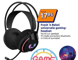 Action Fresh 'n Rebel universele gaming-headset aanbieding