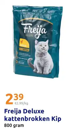 Action Freija Deluxe kattenbrokken Kip aanbieding