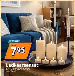 Action Ledkaarsenset aanbieding