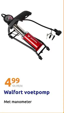 Action Walfort voetpomp aanbieding