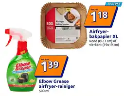 Action Airfryer-bakpapier XL aanbieding