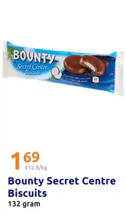 Action Bounty Secret Centre Biscuits aanbieding