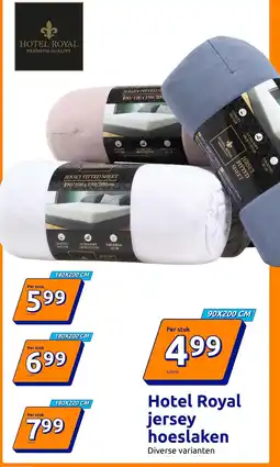 Action Hotel Royal jersey hoeslaken aanbieding