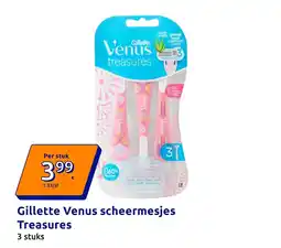 Action Gillette Venus scheermesjes Treasures aanbieding