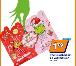 Action The grinch hand- en voetmasker aanbieding