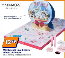 Action Max & More luxe beauty adventskalender aanbieding