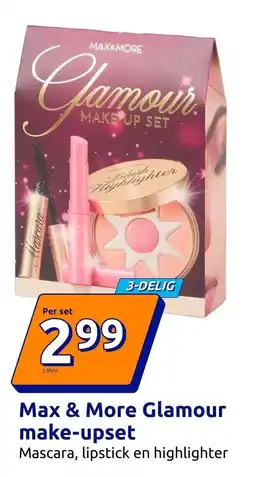 Action Max & More Glamour make-upset aanbieding