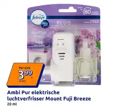 Action Ambi Pur elektrische luchtverfrisser Mount Fuji Breeze aanbieding