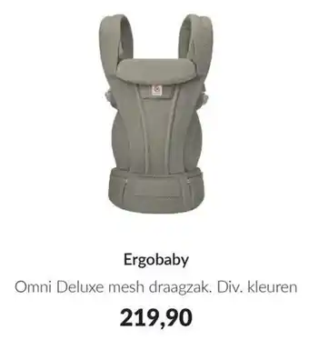 Ergobaby Omni Deluxe mesh draagzak