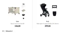 Babypark Qute Opa & oma luxury bundle aanbieding