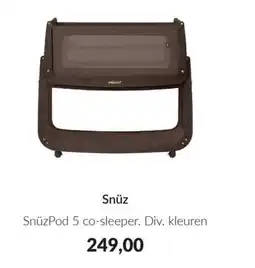 Babypark Snüz SnüzPod 5 co-sleeper aanbieding