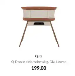 Babypark Qute Q-Doozle elektrische wieg aanbieding
