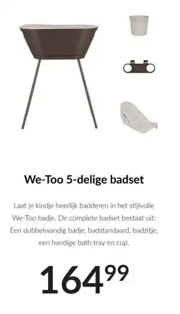 Babypark We-Too 5-delige badset aanbieding