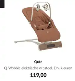 Babypark Qute Q-Wobble elektrische wipstoel aanbieding