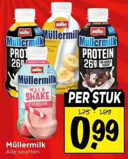 Vomar Voordeelmarkt Alle Müllermilk aanbieding