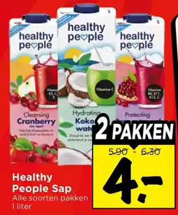 Vomar Voordeelmarkt Healthy People Sap aanbieding