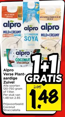 Vomar Voordeelmarkt Alpro Verse Plant-aardige Zuivel aanbieding