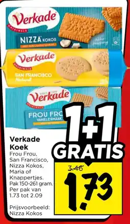 Vomar Voordeelmarkt Verkade Koek aanbieding